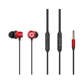 Yison Celebrat D5 In-Ear Wired Earphones-Red