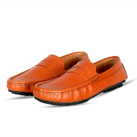 Oil Pull Up Leather Loafer SB-S189, Size: 39, 2 image