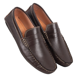 AAJ Ultra Premium Soft Leather Loafer for men S319, Size: 39