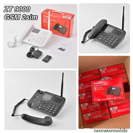 DLNA ZT9000 Dual Sim Land Phone With Color Display FM Radio, 6 image