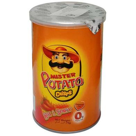 Mister Potato Crisps Original 75g Can