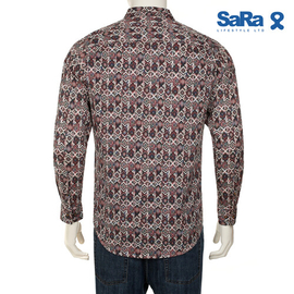 SaRa Mens Casual Shirt (MCS383FC-Printed), Size: S, 3 image