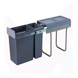 WELLMAX Kitchen Cabinet Pull Out Waste Bin, 2 image