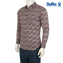 SaRa Mens Casual Shirt (MCS383FC-Printed), Size: S, 2 image