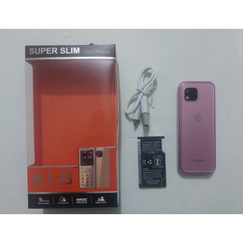 Super Slim A1-B  Card Phone Dual Sim - Rose Gold, 6 image