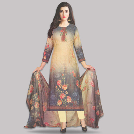 Pakiza Gorgeous Fashionable Salwar Kameez for Women Unzara (3460)  Ash
