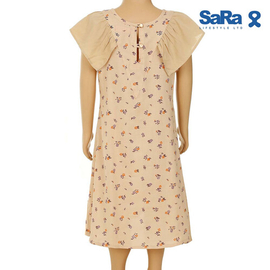SaRa Girls Frock (GFR393FEK-OFF WHITE), Baby Dress Size: 2-3 years, 2 image
