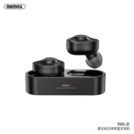 Remax TWS-21 Wireless Stereo Earbuds Light weight