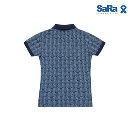 SaRa Boys Polo Shirt (BPO92FKK-sky print), Baby Dress Size: 2-3 years, 2 image