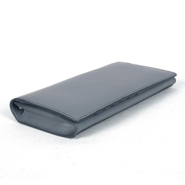 Premium Plain Soft Long Leather Wallet SB-W163, 2 image