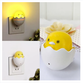 EU Plug Duck Sensor LED Night Light Bedroom lamp