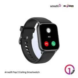 Amazfit POP 2 Calling 1.78" AMOLED Smart Watch - Black