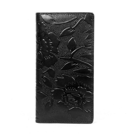 SSB Floral Pattern Long Leather Wallet SB-W160