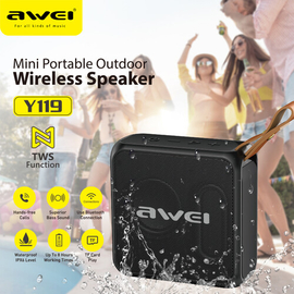 Awei Y119 TWS Series Mini Portable Wireless Speaker, 2 image