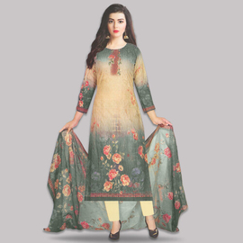 Pakiza Gorgeous Fashionable Salwar Kameez for Women Unzara (3460)  Green