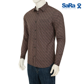 SaRa Mens Casual Shirt (MCS523FCB-Printed), Size: S, 2 image