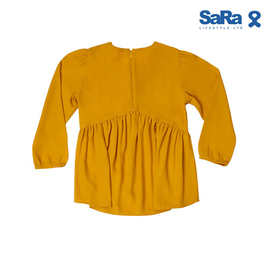 SaRa Girls Tops (GFT23FFG-Gold), Baby Dress Size: 8-9 years, 2 image