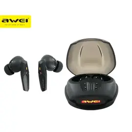 Awei T25 TWS Wireless Bluetooth Gaming Earbuds Super Clear Sound Long Lasting Battery Life Smart Touch Lightweight and Portable Great Sound Quality, 2 image
