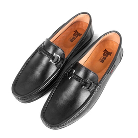 Genuine Leather Classic Loafers for Men SB-S350, Size: 39