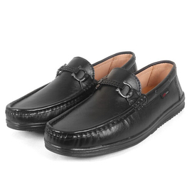Genuine Leather Classic Loafers for Men SB-S350, Size: 39, 3 image
