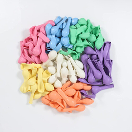 Pastle balloon premium smooth colorful balloon Multi Color-20pcs, 2 image