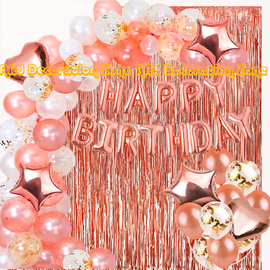 Happy Birthday Banner Decoration Kit pack 16