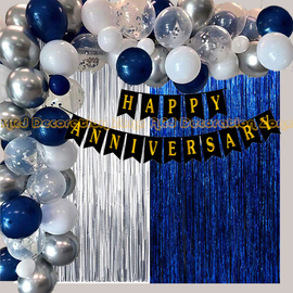 Happy Anniversary Banner Decoration Kit pack 02