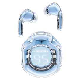 T8 Crystal (2) color bluetooth earbuds Ice blue