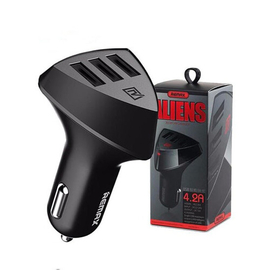 Remax RC-C304 Aliens Series Car Charger 3USB 4.2A Quick Charge With Voltage Indicator, 2 image
