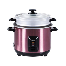 ViGo Rice Cooker- 1.8 L Purple (Double Pot)