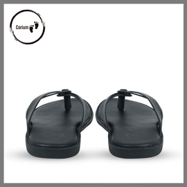 Original Leather Sandal Shoe For Men - CRM 120, Color: Black, Size: 40, 2 image
