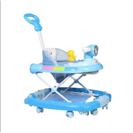 Baby Rocking Walker with Handle- Blue, 2 image