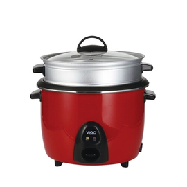 ViGo Rice Cooker- 2.2 L 50-04 Red (Single Pot)