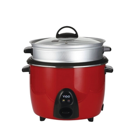 ViGo Rice Cooker- 2.2 L 50-04 Red (Single Pot)