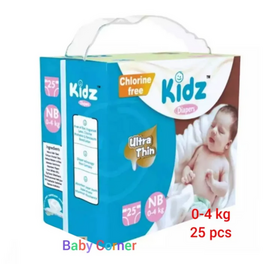 Kidz Diaper belt Newborn (0-4 kg) 25 pcs