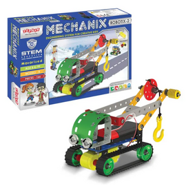 Zephyr Robotix 2 Motorized Educational Toy Building Blocks Construction Set, for Boys and Girls-01063