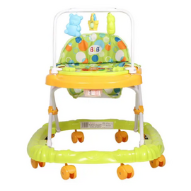 Baby Musical Walker with Merry Go Round BLB Brand- Green