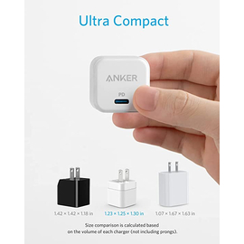 Anker PowerPort III 20W Cube PD- White US Plug, 2 image