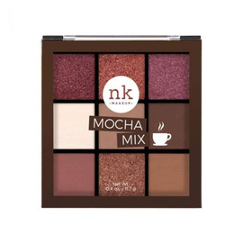 Nicka K Nine Color Eyeshadow Palette (Mocha Mix)