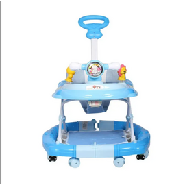 Baby Rocking Walker with Handle- Blue