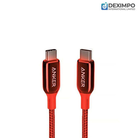 Anker PowerLine+ III USB-C to USB-C 2.0 Cable- Red