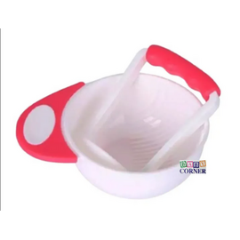 Baby Food Grinding Bowl (Pink)