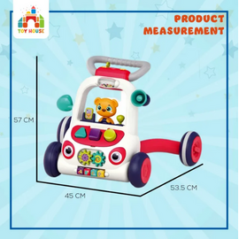 Hola Baby walker sit to stand with adjustable speed mechanism light and music, 2 image