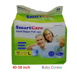 Smart Care Large Pant style Adult Diaper 40-58 inch (100-145 cm) 10 Pcs