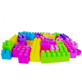 Building Blocks For Kids Bucket System 184 Pc'S Multi-Color Blocks, 3 image