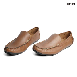 Men's Loafer - CRM 38, Color: Brown, Size: 40