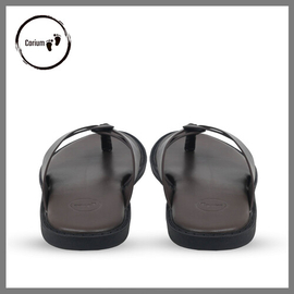 Original Leather Sandal Shoe For Men - CRM 120, Color: Brown, Size: 40, 2 image