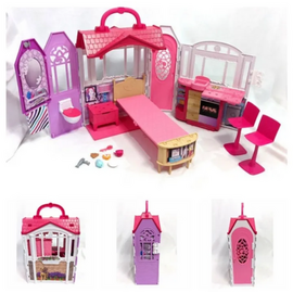Barbie Glam Getaway House Playset For Kids- CHF54, 2 image