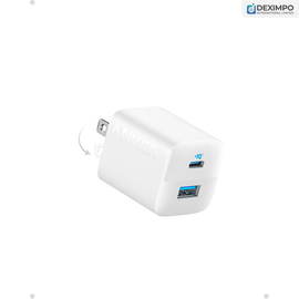 Anker 323 Charger (33W)  With both a USB-C port and a USB-A port