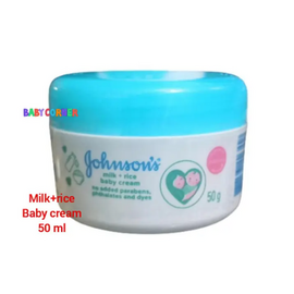 Johnson's Baby Milk+Rice baby Cream 50 g (Thailand)